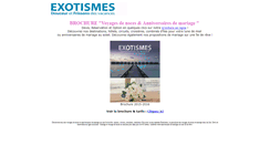 Desktop Screenshot of noces.exotismes.fr