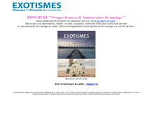 Tablet Screenshot of noces.exotismes.fr